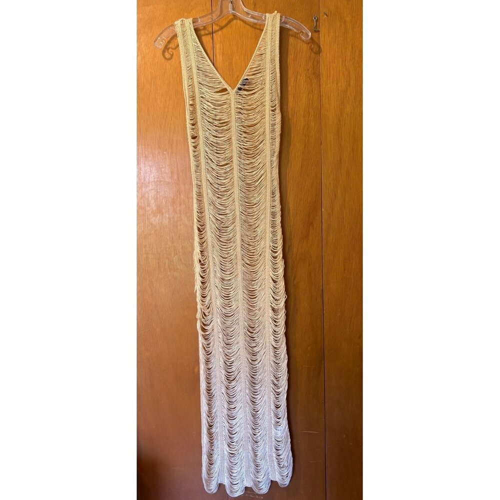 Julia by Love J Butter Yellow Gold Knit Dress, Size: Small, Like New!